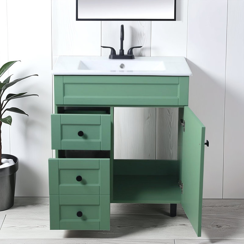 Ensemble de meuble-lavabo simple 30 po Green Modern