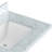 Ariel Monroe 67 Inch Double Rectangular Sink Bathroom Vanity With Italian Carrara Marble Countertop-105988721