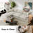 Upholstered Sectional Sofa, Cloud Couch Modular Sofa Deep Seat Couch for Living Room Bedroom-613353357