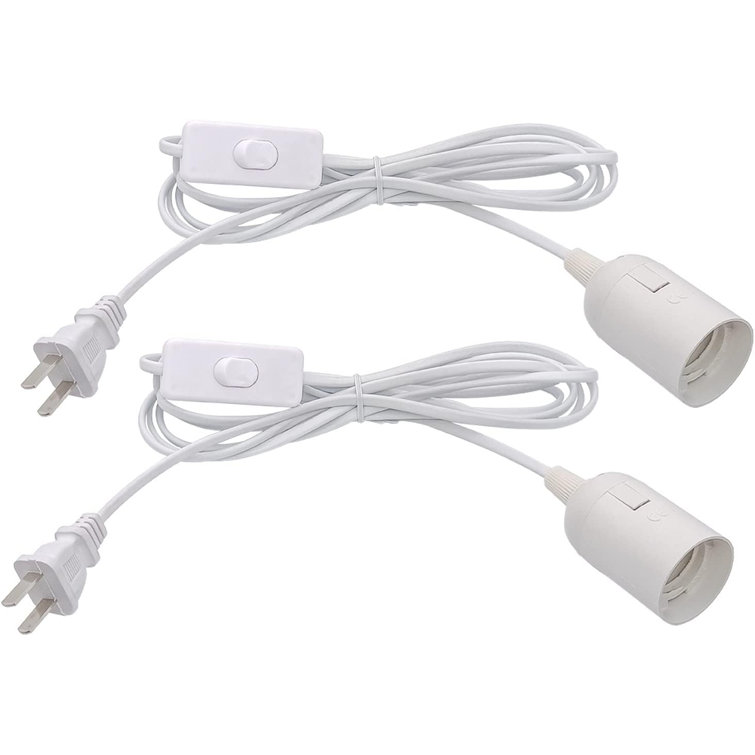 Plug in Hanging Light Kit, Retro Hanging Lights with Plug in Cord