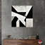«Cubos Abstracts Canvas», art abstrait noir et blanc par Notoriart-104452508-112213631