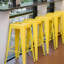 Tabouret jaune 30 po