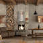 Art mural en métal luxueux «Boho Natural 2» par Silvia Vassileva, 24 po x 36 po-115221280