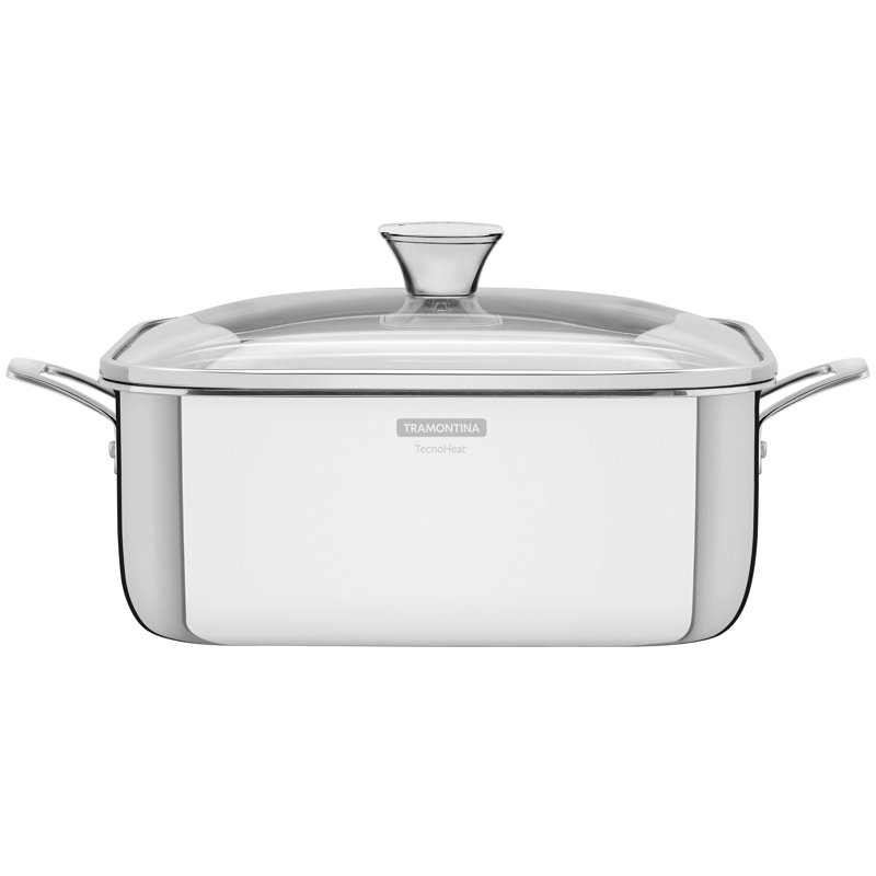 Tramontina Grano 3-PLY 7.3L Stainless Steel Square Dutch Oven