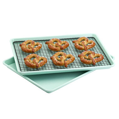 Frigidaire Cookware 3pc Baking Sheet Set - Mint