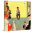 «At The Vets» par Norman Rockwell, reproduction d'art sur toile tendue-1164554030