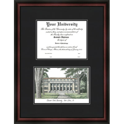 NCAA Colorado State Rams Diplomate Diploma Frame