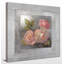 « roses on gray ii », reproduction de peinture à l’acrylique sur toile-22264358