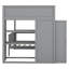 Joal Kids Full Bunk Bed with Drawers-118702570