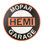 «American Art Decor Mopar Hemi Garage», affiche en métal 30 po - Art mural rétro classique