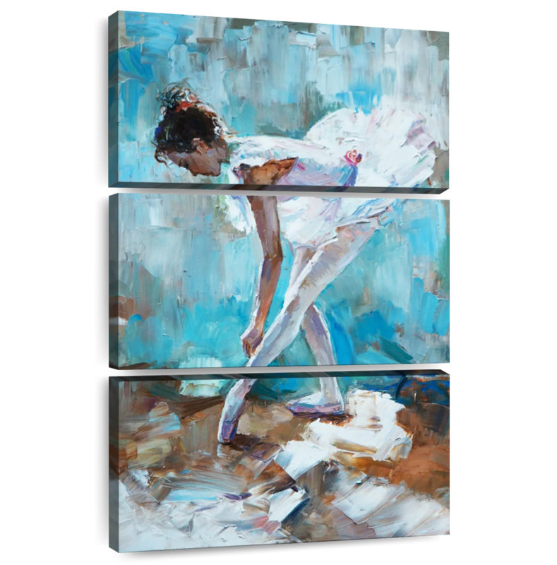 Enn Ballet Dancer Stretch, 74" H x 48" W