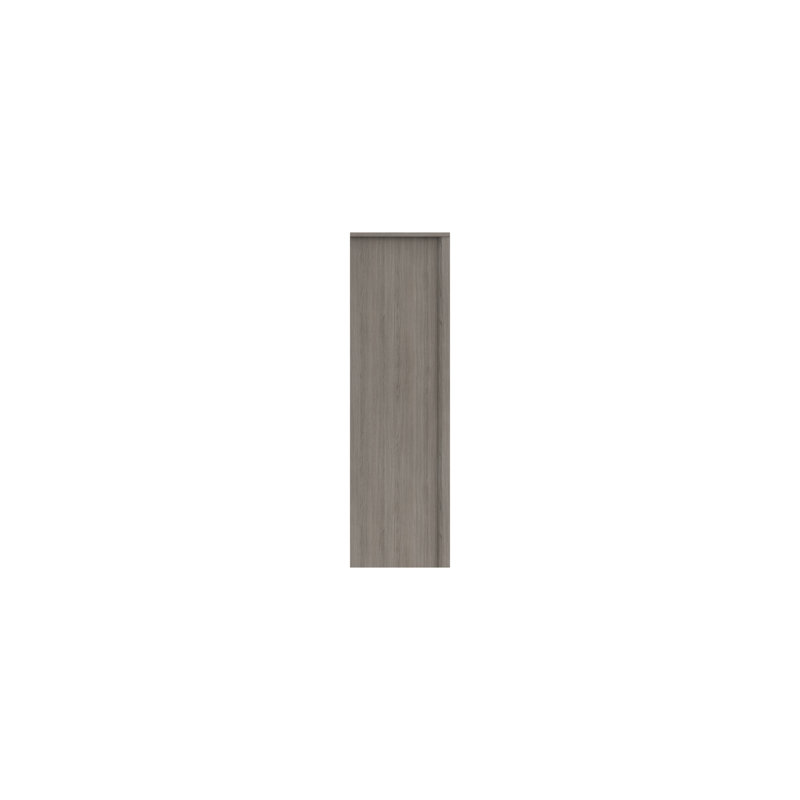 Colville 2 Door Manufactured Wood Wardrobe, Grey Oak/Graphite Gloss