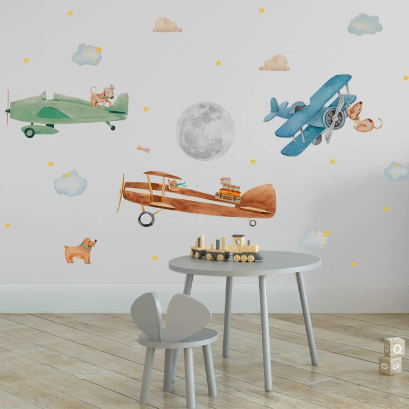 Décoration murale avion