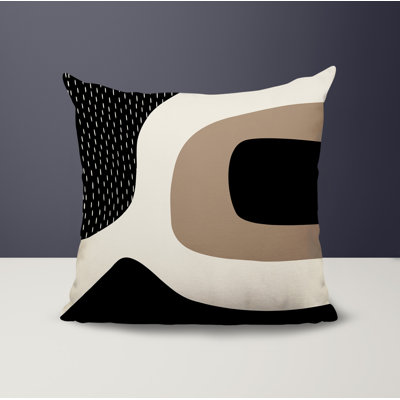 Pia Minimalist Reversible Indoor/Outdoor Square Pillow