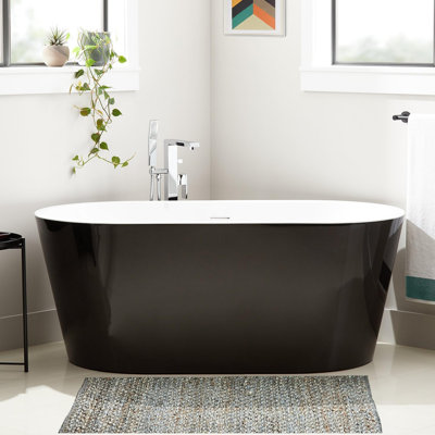 67" Eden Acrylic Freestanding Tub