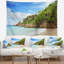 Resorts sur la tapisserie de roche Seascape-28499362