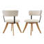 Chaises de salle à manger rembourrées Skara-755662472-755662471