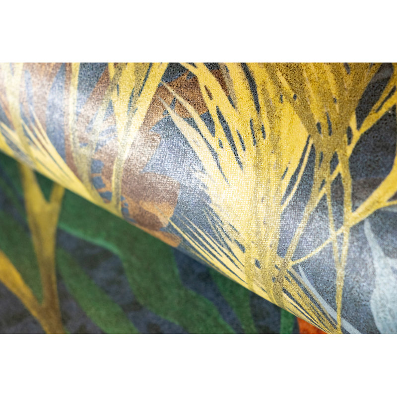 Lycette Bora Bora Coral Inspired 8.5 m x 70cm Wallpaper Roll, Blueberry