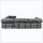 Canapé-lit modulaire en L en forme de L-121087565