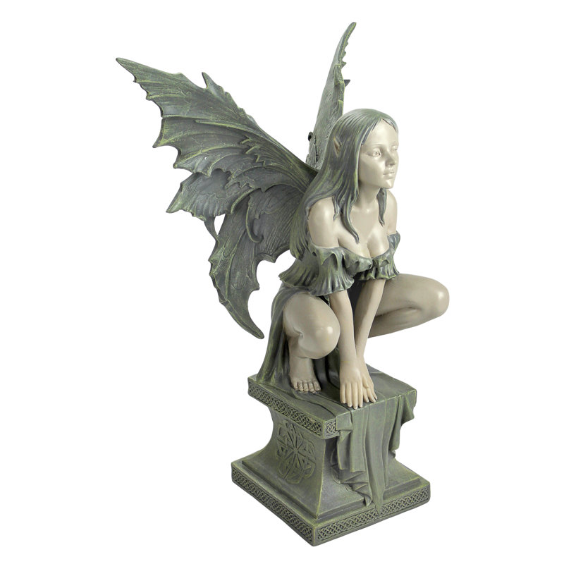 Statue Celtic Fairy Perilous Perch