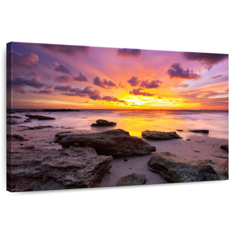 Gillard Breathtaking Gillard Sunset, 30" H x 45" W