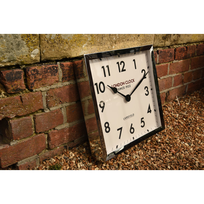Station Metal Wall Clock