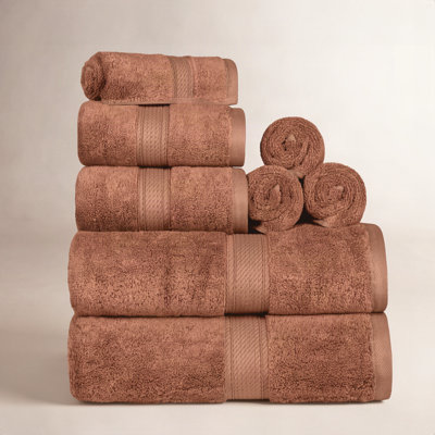 Renata 8-Piece Egyptian Cotton Towel Set