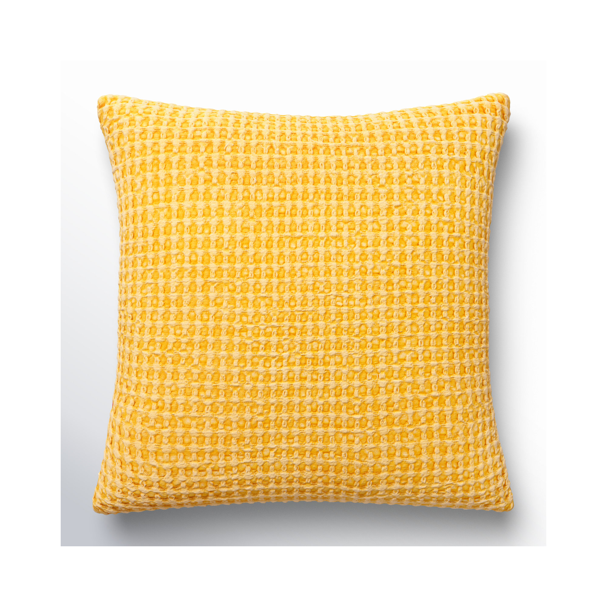 Kappa Geometric Cotton Throw Pillow, Black, 20" x 20" , Polyester/Polyfil