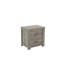 Table de chevet en chêne gris 23,61 po x 17,04 po 25,48 po, bois 24 po 17 po 25 po, fabrication de qualité