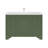 Aurilla 48 in. Single Sink Freestanding Bath Vanity in Forest Green with White Carrara Quartz Top-1352291500