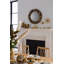 Eris Round Brass Mirror