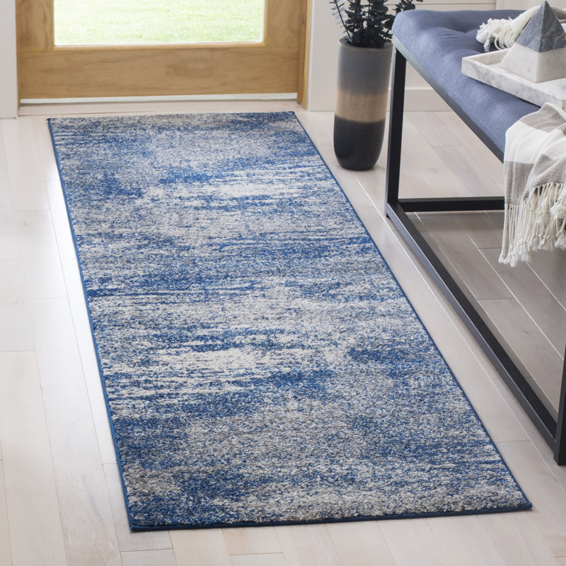 Casey-Marie Performance Abstract Rug, Runner 2'2" x 9'