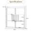 90cm H x 80cm W Standard Bookcase-1155338105