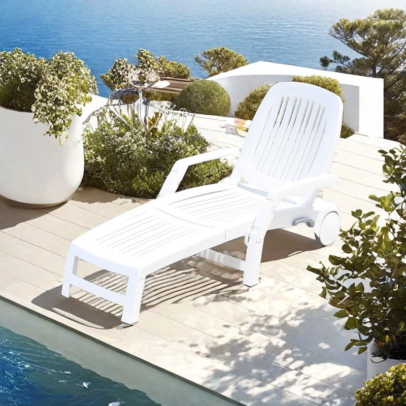 Dametta Outdoor Chaise Lounge