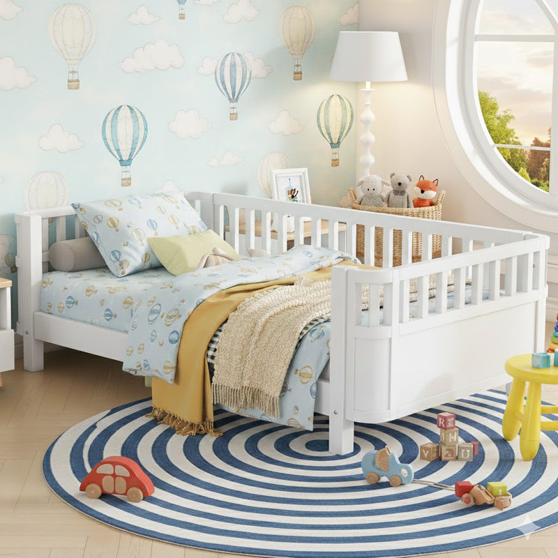 Lit plateforme en bois pour enfants