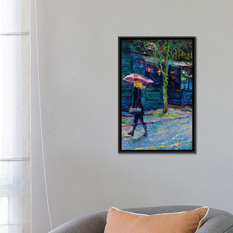Iris Scott - Old Pequliar, reproduction d'art sur toile tendue, H 40 po x l 26 po x P 1,5 po, Toile tendue, Pas de tapis