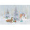 «Christmas Critter Bright I» par Emily Adams - reproduction d'un seul cadre photo sur toile