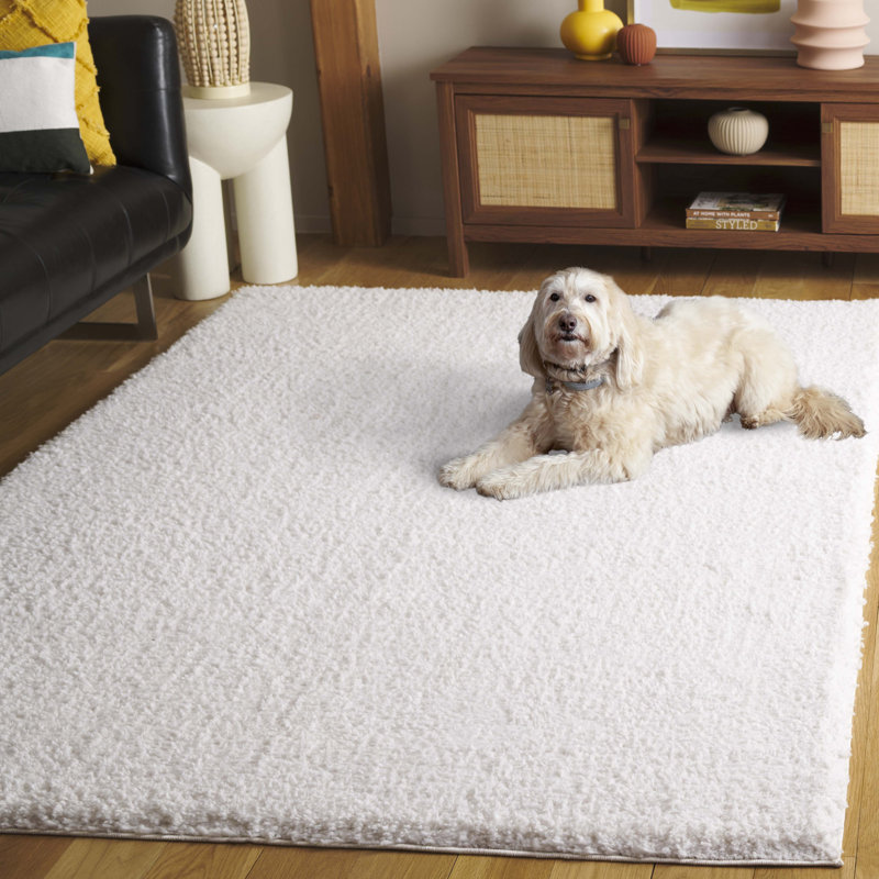 Tapis de couleur unie Mamers Performance, Rectangle 5 pi 3 po x 7 pi 6 po