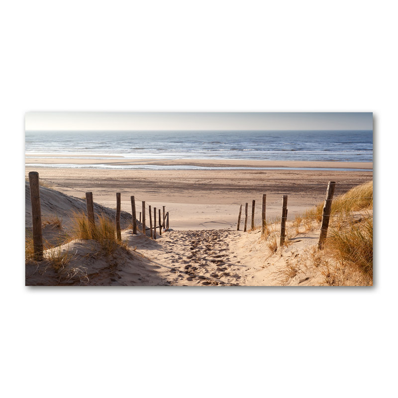 Coastal Dunes - Wrapped Canvas Print