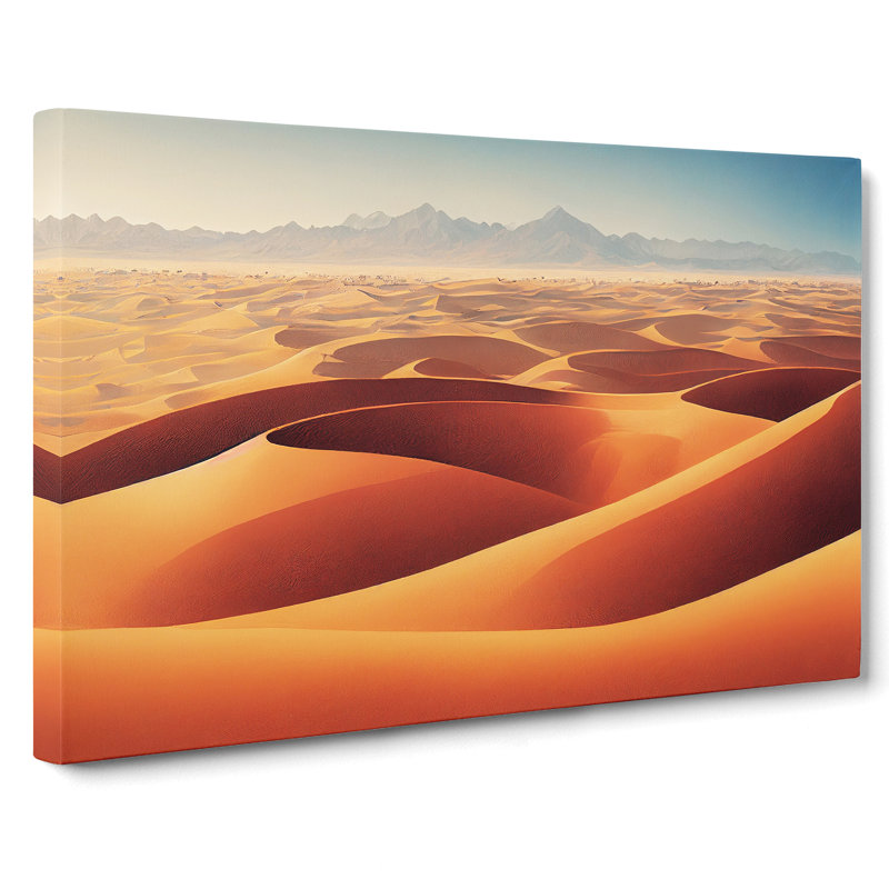 Beguiling Desert - Wrapped Canvas, 50cm H x 76cm W x 3cm D