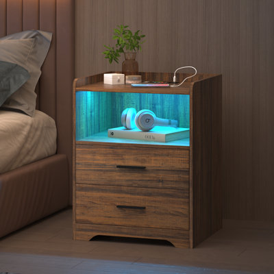 17.7'' W Unfinished Nightstand
