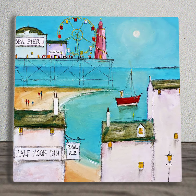 Nautical & Beach Wall Decor on Ceramic / Porcelain