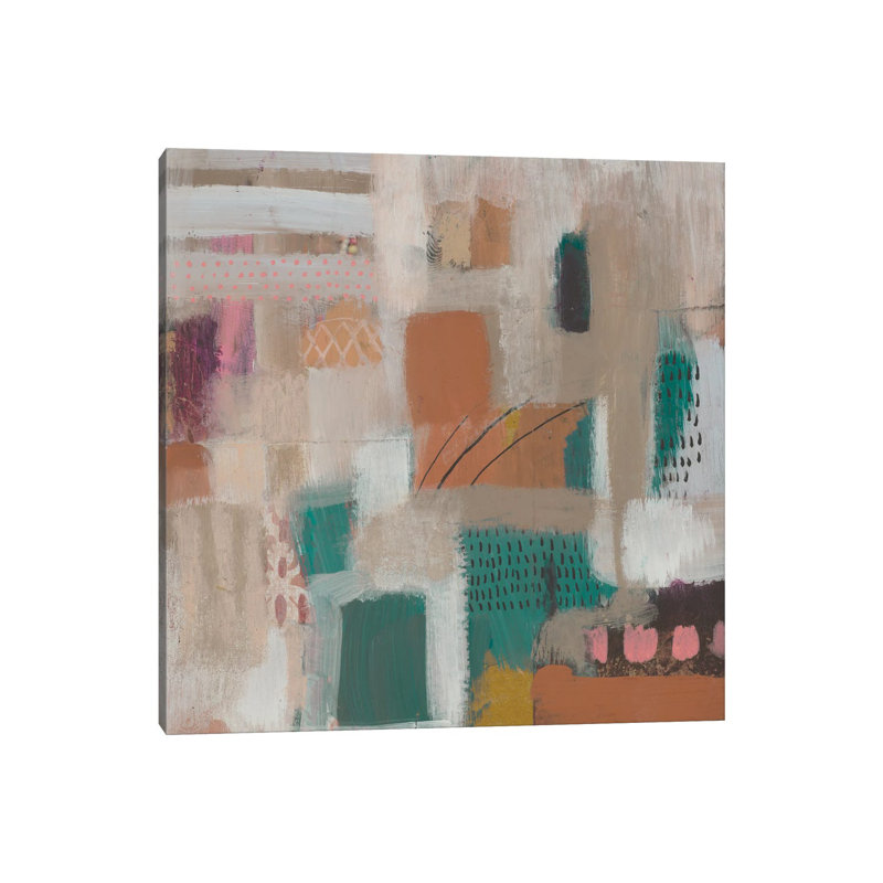 Abstract City I by Faith Evans-Sills - Gallery-Wrapped Canvas Giclée on Canvas, 18" H x 18" W, Wrapped Canvas