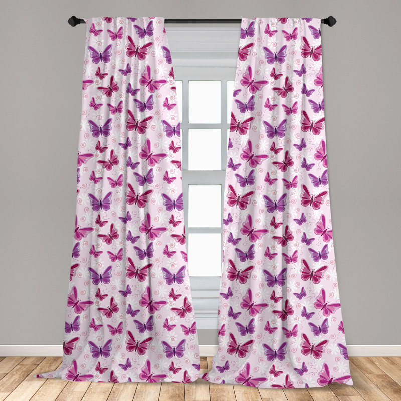 Semi-Sheer Rod Pocket Sliding Panel, 28" x 84"