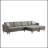 Hatun Faux Leather U-Shaped Sectional Symmetrical-1349320023