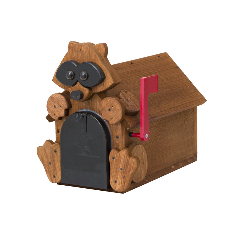 Raccoon Mailbox