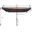 Parasol de marché rectangulaire pour l'extérieur-1696803800