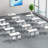Foldable and mobile conference/training table.-615938589
