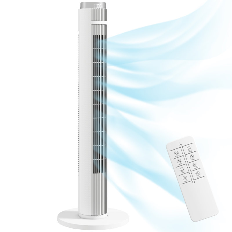 Tower Fan, White