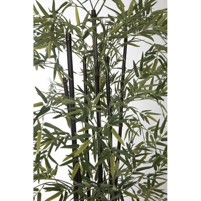 Pot à fleurs en bambou artificiel 76,6 po